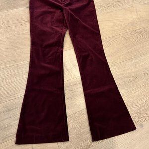 Burgandy Velvet Pants (Ralph Lauren sz 4)